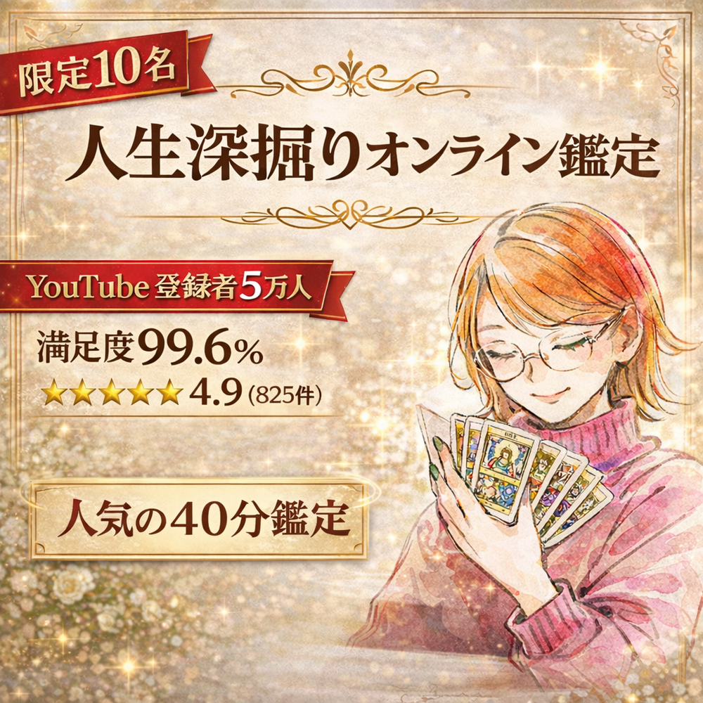 MOSH: 【限定10名】人生深掘りオンライン鑑定《40分》タロット&数秘術 |