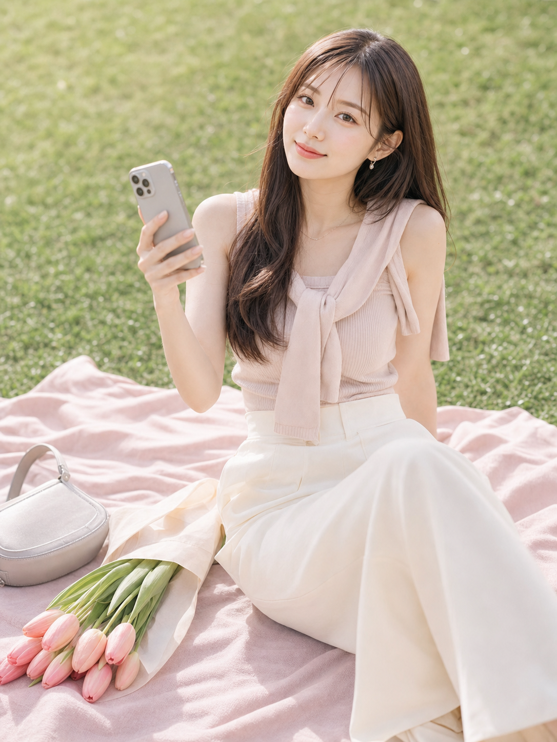 スマホ写真講座の女性講師